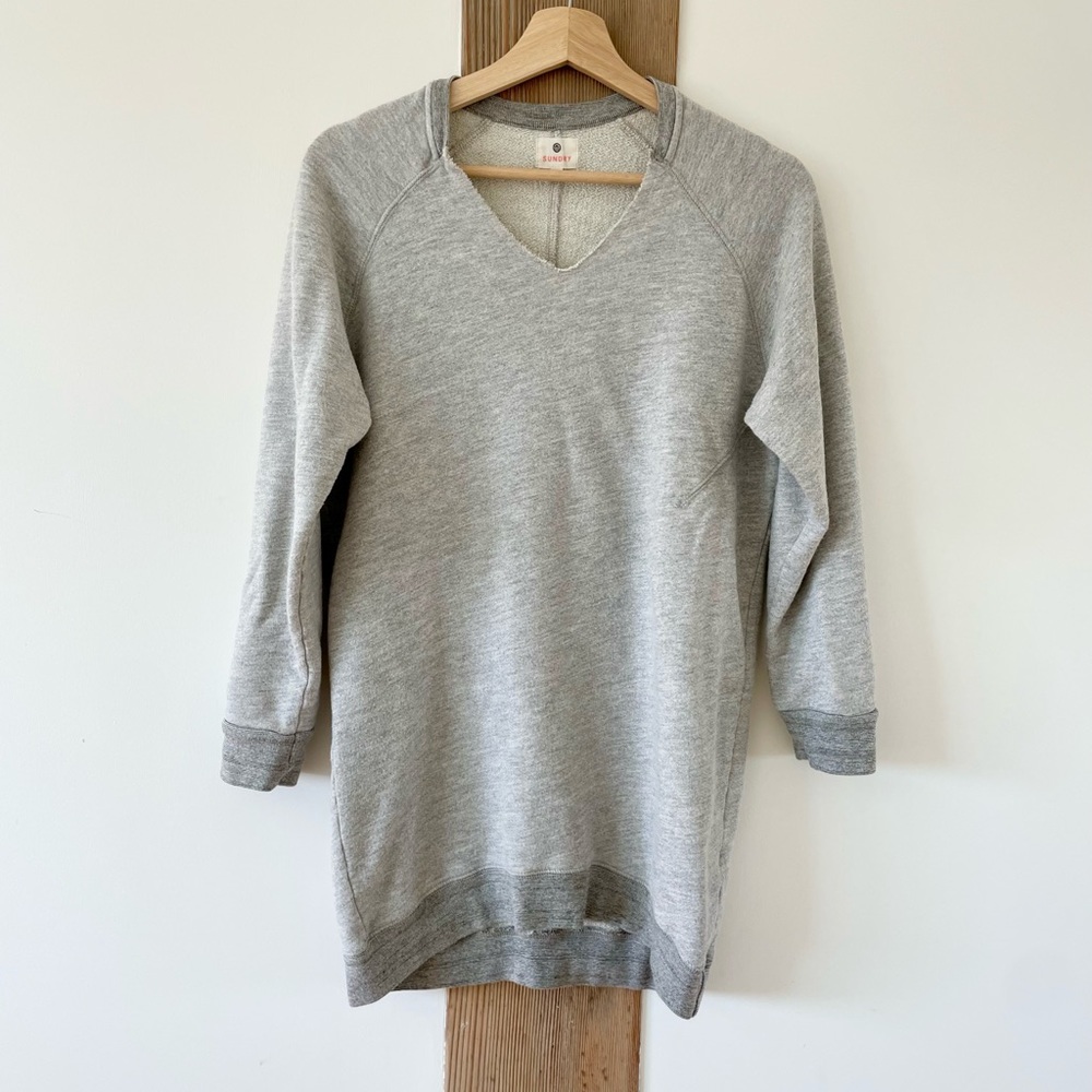 Sundry Sweatshirt Dress